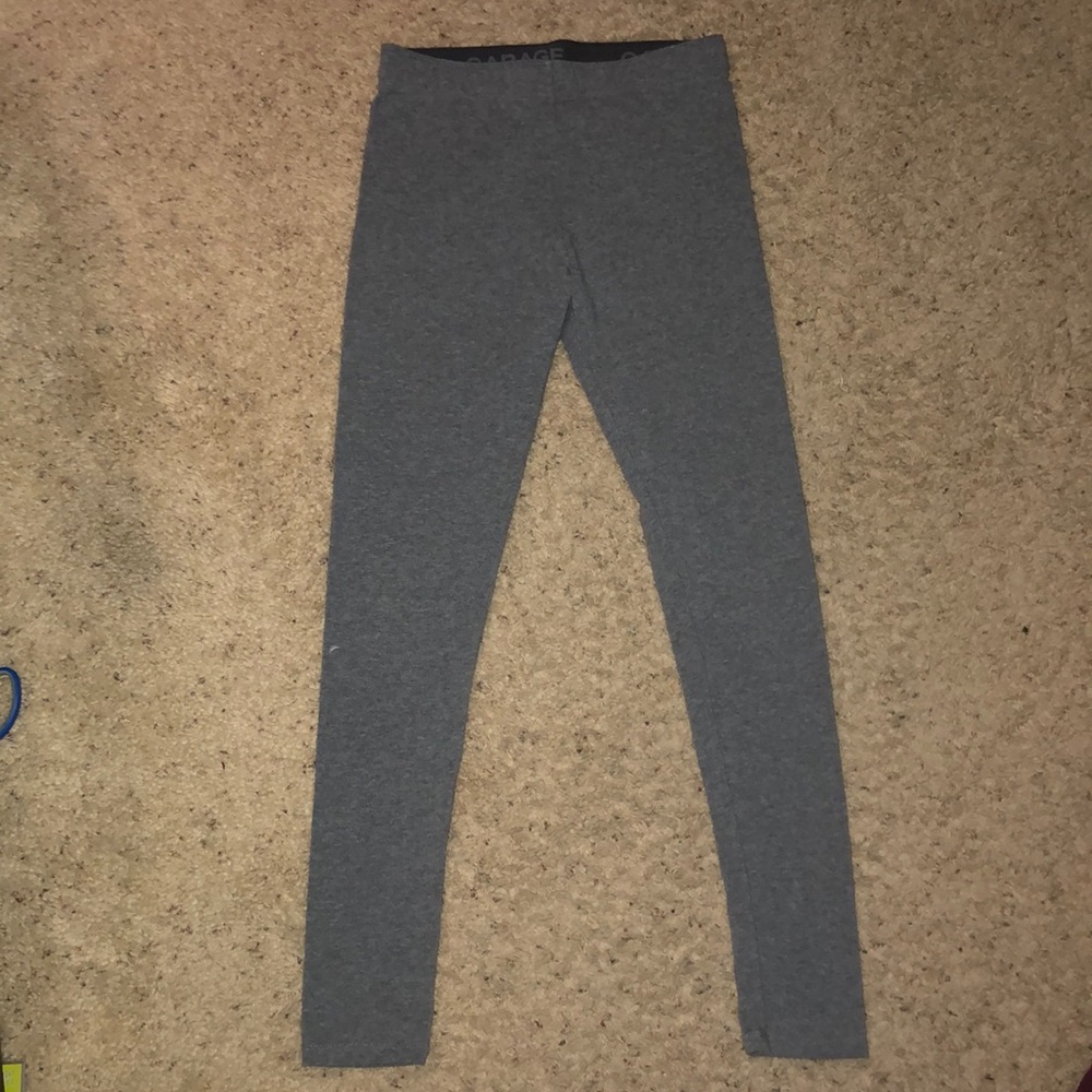 Gray high waisted leggings from Garage